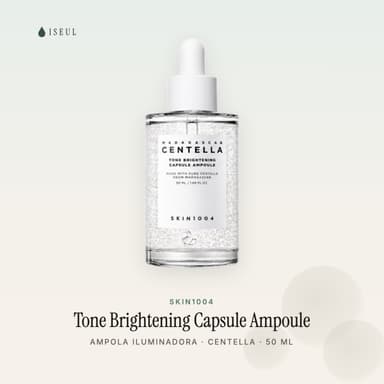 SKIN1004 Tone Brightening Capsule Ampoule · Ampola Iluminadora com Centella · 50 ml