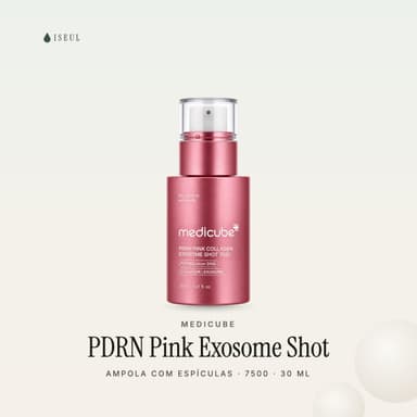 medicube PDRN Pink Collagen Exosome Shot 7500 · Ampola com Espículas · 30 ml