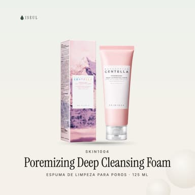 SKIN1004 Madagascar Centella Poremizing Deep Cleansing Foam · Espuma de Limpeza para Poros · 125 ml