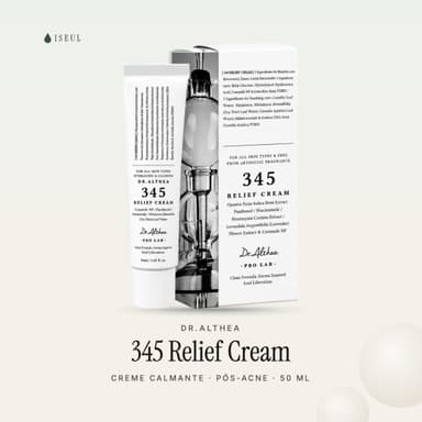 Dr.Althea 345 Relief Cream · Creme Calmante com PDRN · 50 ml