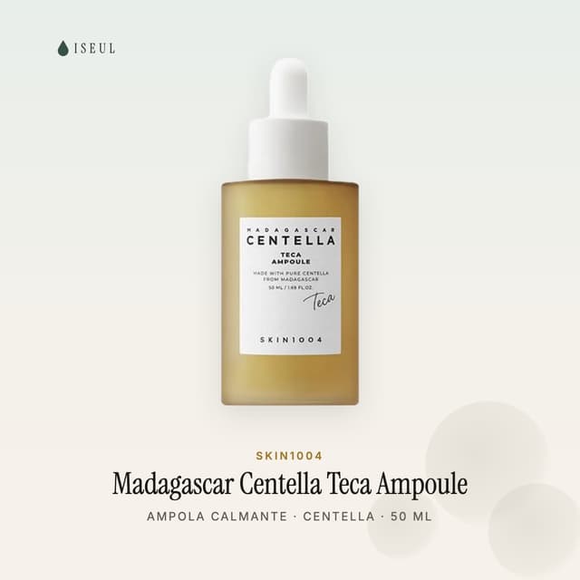 SKIN1004 Madagascar Centella Teca Ampoule · Ampola Calmante com Centella · 50 ml