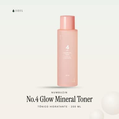 numbuzin No.4 Hydrating Glow Mineral Toner · Tônico Hidratante · 200 ml