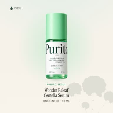 Purito Wonder Releaf Centella Serum Unscented · Sérum Calmante · 60 ml