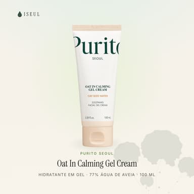 Purito Oat In Calming Gel Cream · Hidratante em Gel com Aveia · 100 ml